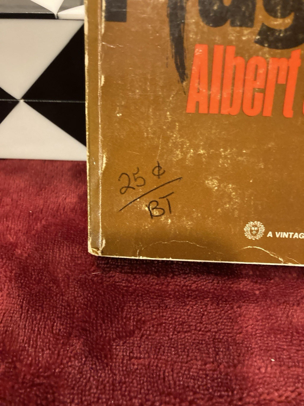 Albert Camus The Plague Vintage Books Paperback First Edition 1972 Fiction