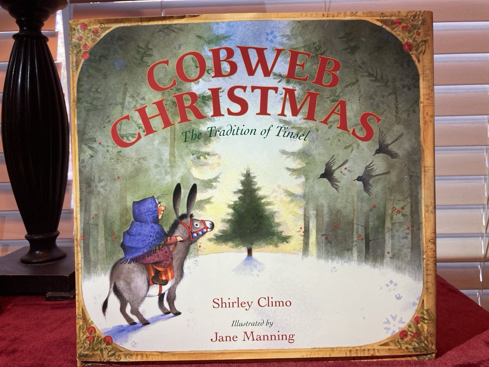 Cobweb Christmas Shirley Climo Jane Manning Hardcover w/dust jacket 2001 