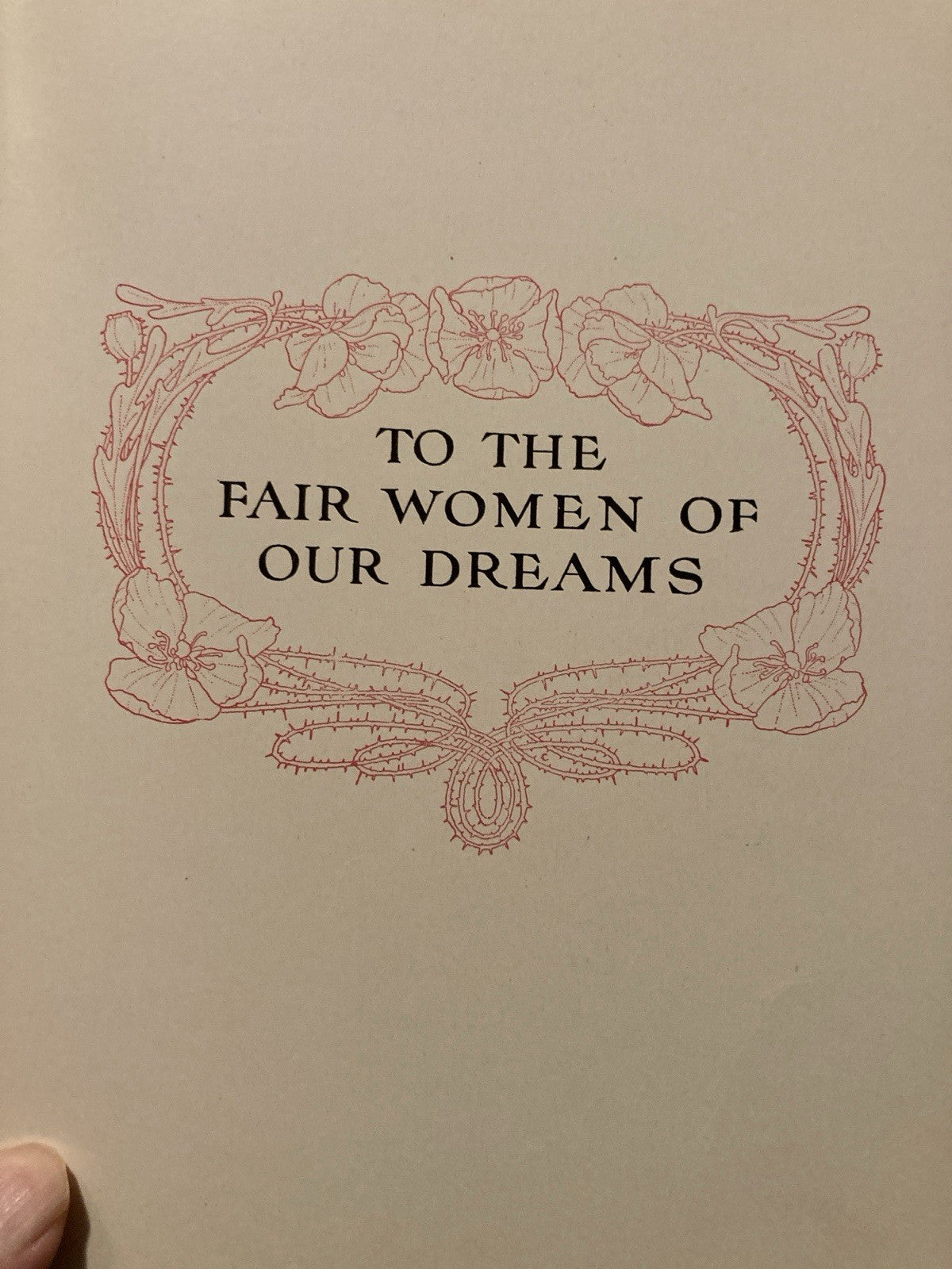 A Dream of Fair Women Illustrated Harrison Fisher Hardcover 1907 