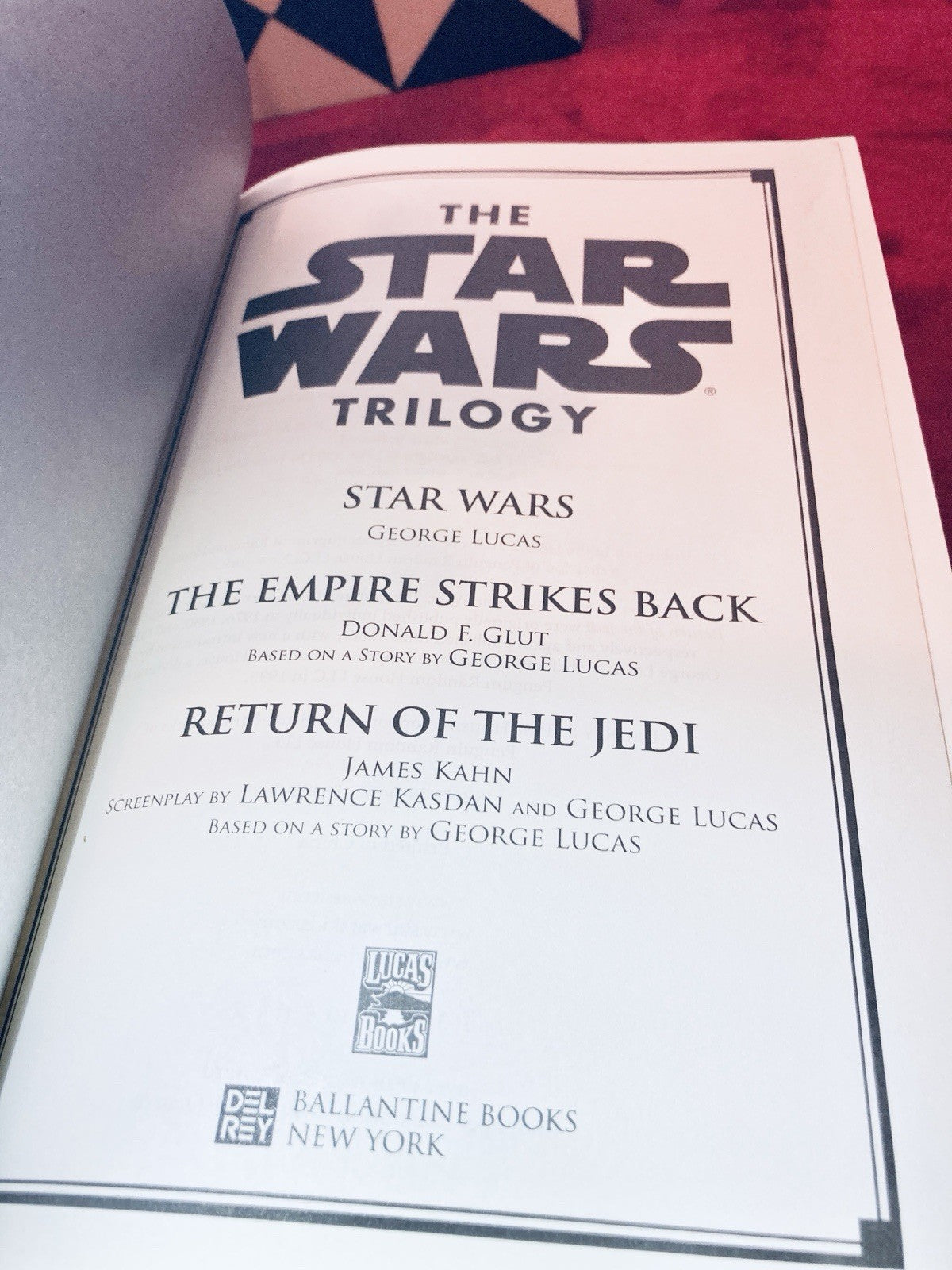 First Edition Star Wars Trilogy Leather Bound 2015 by George Lucas w/poster