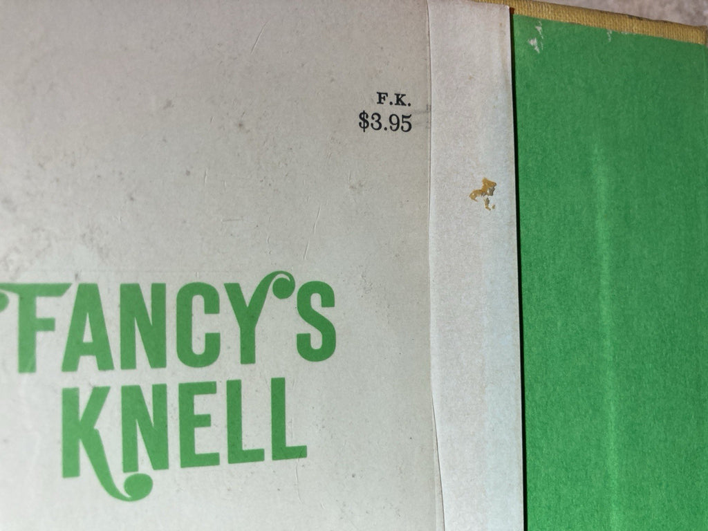 Babs H. Deal Fancy's Knell First Edition Hardcover 1966 Dust Jacket Ex-Lib