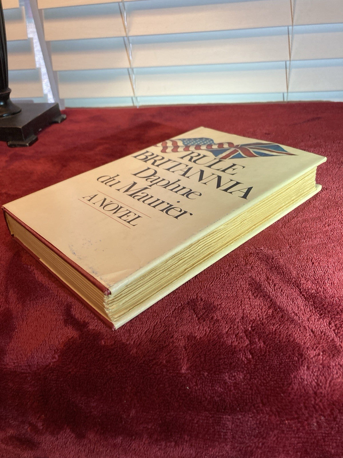 Daphne du Maurier Rule Britannia Doubleday Hardcover 1972 Fiction Dust Jacket