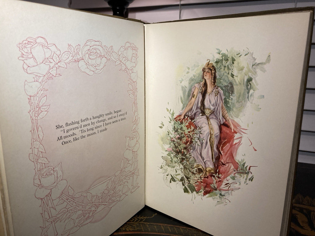 A Dream of Fair Women Illustrated Harrison Fisher Hardcover 1907 