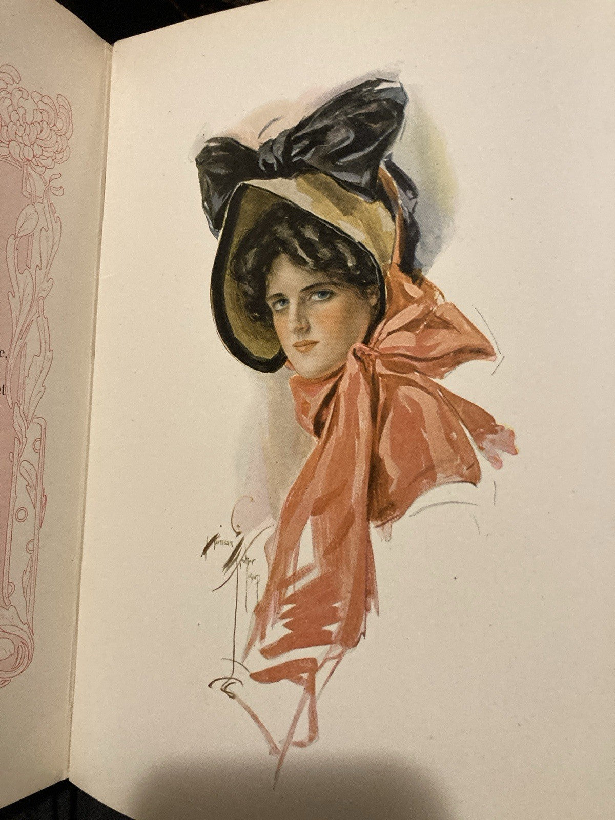 A Dream of Fair Women Illustrated Harrison Fisher Hardcover 1907 