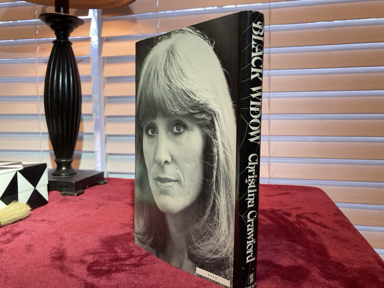 Christina Crawford Black Widow Hardcover Crime & Thriller Fiction (BCE)