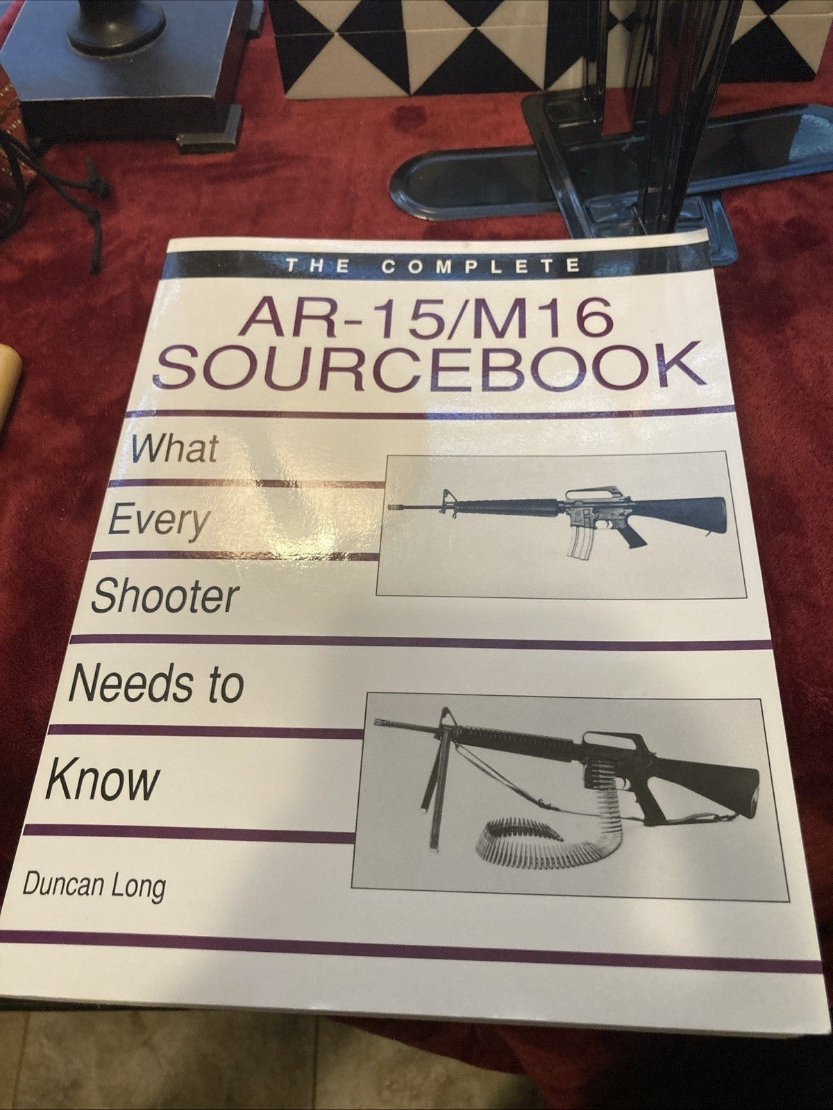 Duncan Long The Complete AR-15/M16 Sourcebook Paladin Press Paperback 1992