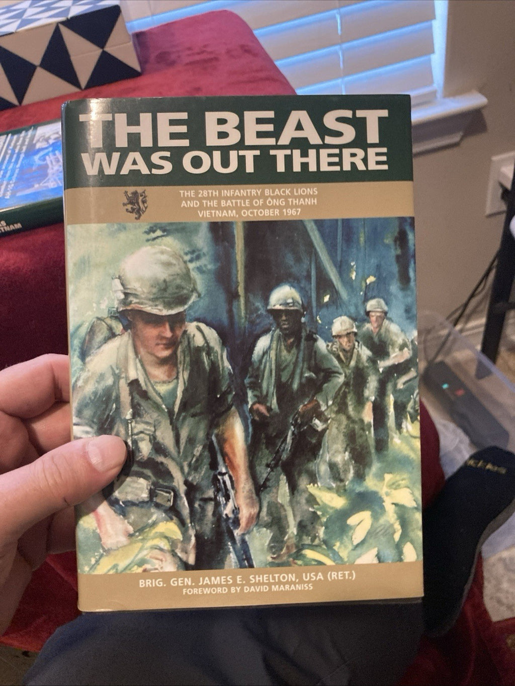 2-Vietnam War Books, Snake Driver! Cobras in Vietnam & The Beast Was Out There