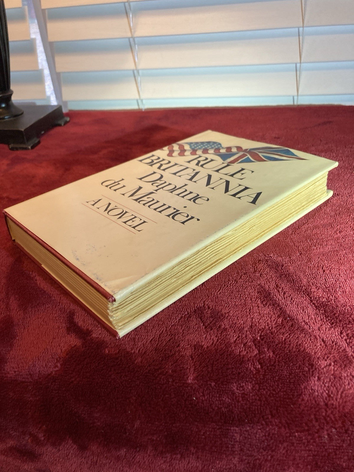 Daphne du Maurier Rule Britannia Doubleday Hardcover 1972 Fiction Dust Jacket