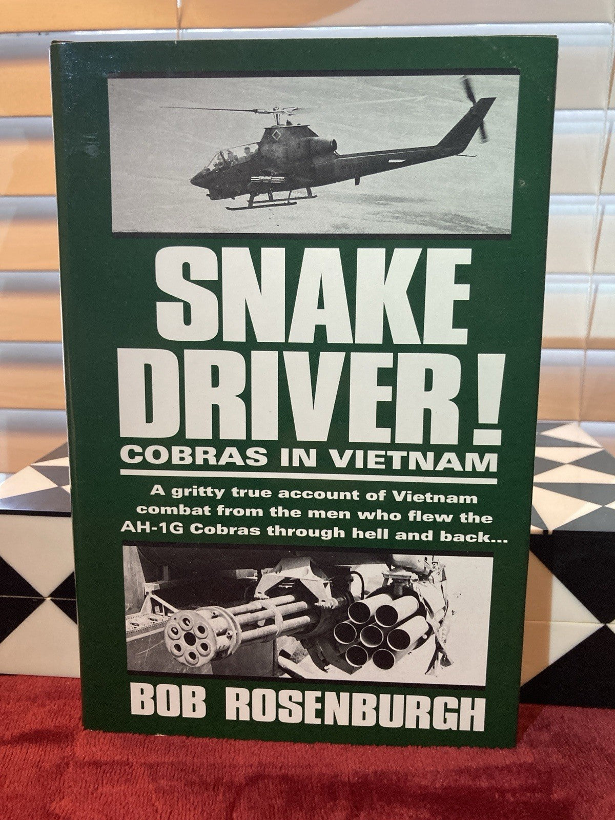 2-Vietnam War Books, Snake Driver! Cobras in Vietnam & The Beast Was Out There