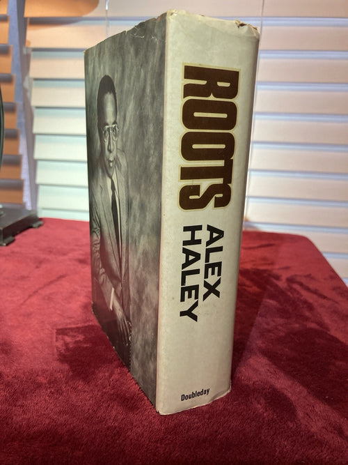 Alex Haley Roots Doubleday Hardcover 1976 Book Club Edition Biography Dust Jack…