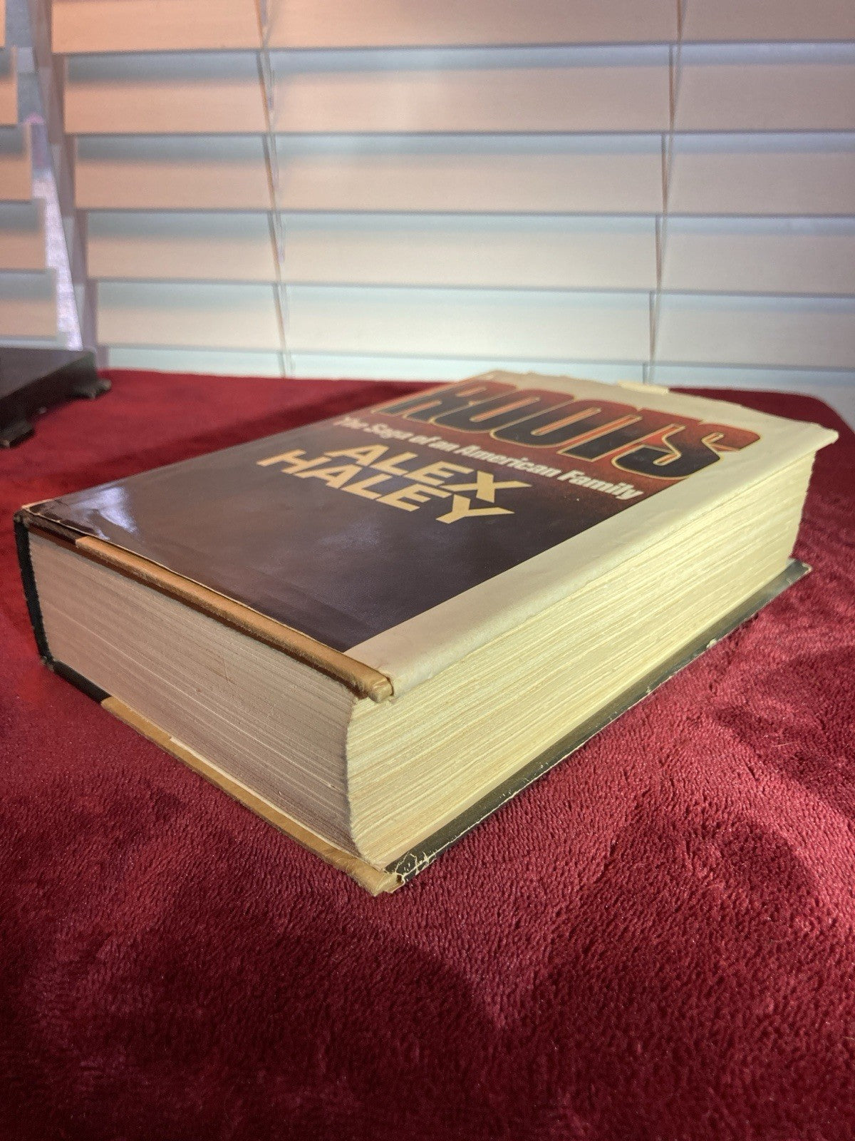 Alex Haley Roots Doubleday Hardcover 1976 Book Club Edition Biography Dust Jack…