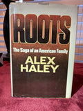 Alex Haley Roots Doubleday Hardcover 1976 Book Club Edition Biography Dust Jack…