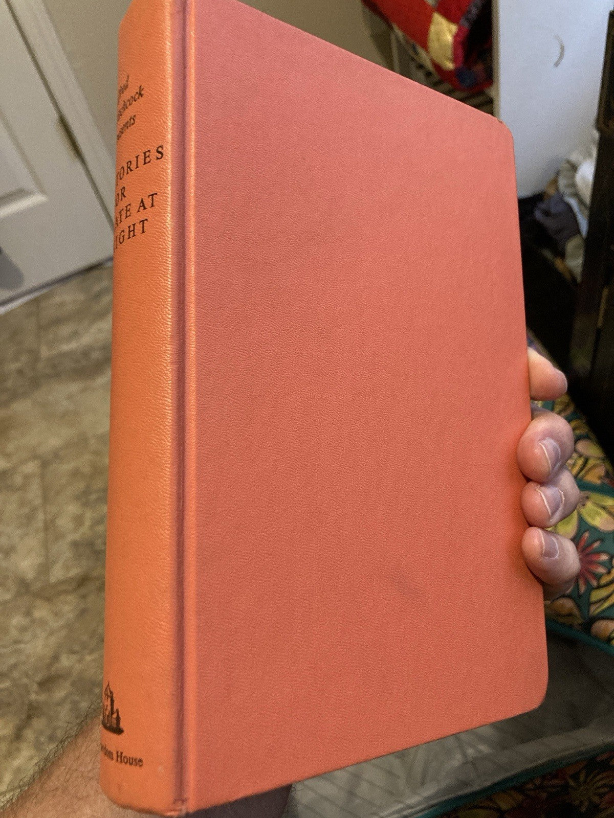 Alfred Hitchcock Stories for Late at Night Random House Hardcover 1961 Fiction