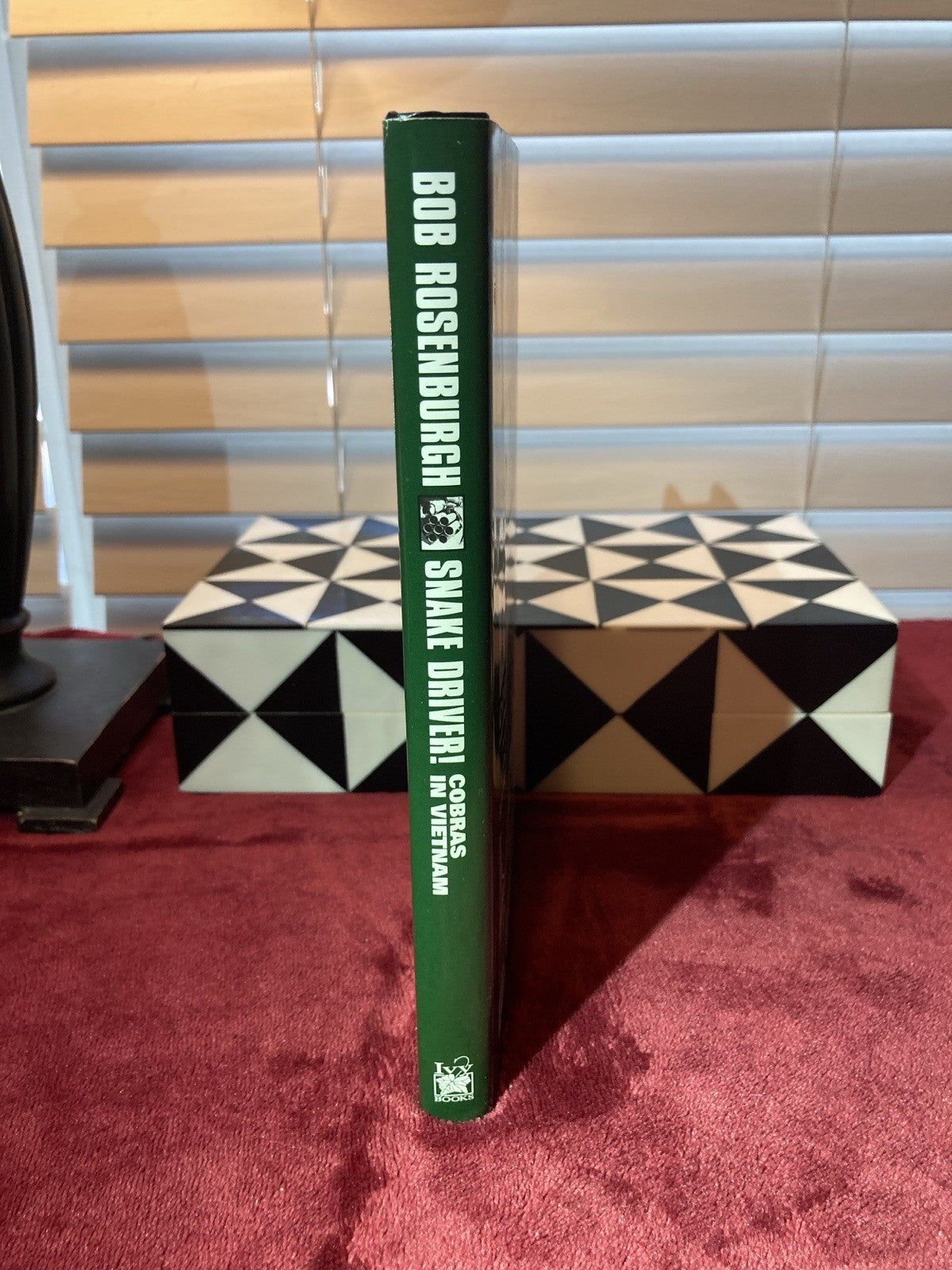 2-Vietnam War Books, Snake Driver! Cobras in Vietnam & The Beast Was Out There