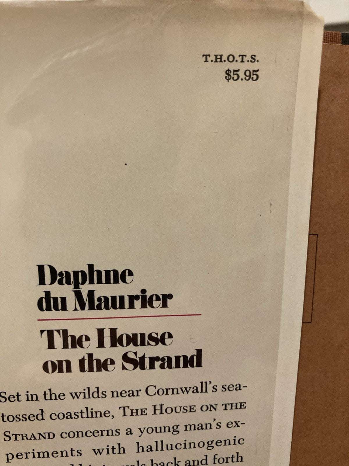 Daphne du Maurier The House on the Strand Doubleday First Edition Hardcover 1969