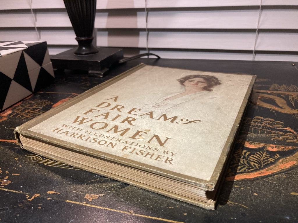 A Dream of Fair Women Illustrated Harrison Fisher Hardcover 1907 
